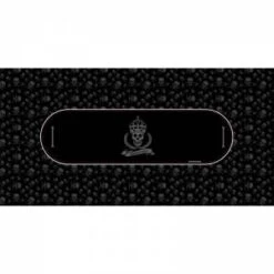 Tapis De Poker "AGRESSIVE POKER" - Rectangulaire - 3 Tailles - 0/8/10 Places - Jersey Néoprène