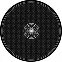 Tapis De Cartomancie "DIVINATION" Noir - Jersey Néoprène - 80 Cm