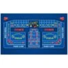Tapis De Craps "CLASSIC BLEU" - 130 X 80 Cm - Jersey Néoprène