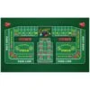 Tapis De Craps "CLASSIC VERT" - 130 X 80 Cm - Jersey Néoprène