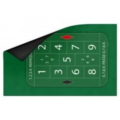 Tapis De Jeu De "LA BOULE VERT" - 130 X 80 Cm - Jersey Néoprène -Cartes Production tapis de jeu de la boule vert 130 x 80 cm jersey neoprene 2