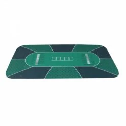 Tapis De Poker "Poker Hand Ranking" - Rectangulaire - 180 X 90 Cm - 10 Places - Jersey Néoprène