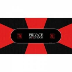 Tapis De Poker "PRIVATE POKER" - Rectangulaire - 8/10 Places - 3 Tailles - Jersey Néoprène