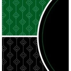 Tapis De Poker "TEXAS HOLDEM VERT" - Ovale - 3 Tailles - 8/10 Joueurs - Jersey Néoprène -Cartes Production tapis de poker texas holdem ovale 180 x 90 cm 0810 joueurs jersey neoprene 10