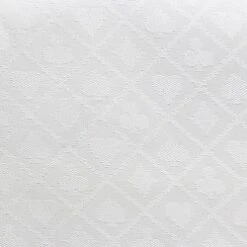 Tissu Pour Table De Poker "SUITED BLANC"– Glisse Parfaite – Très Résistant – En Polyester