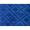 Tissu Pour Table De Poker "SUITED BLEU"– Glisse Parfaite – Très Résistant – En Polyester