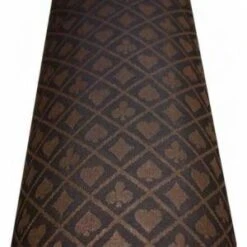 Tissu Pour Table De Poker "SUITED MARRON"– Glisse Parfaite – Très Résistant – En Polyester -Cartes Production tissu pour table de poker suited marron glisse parfaite tres resistant en polyester 2